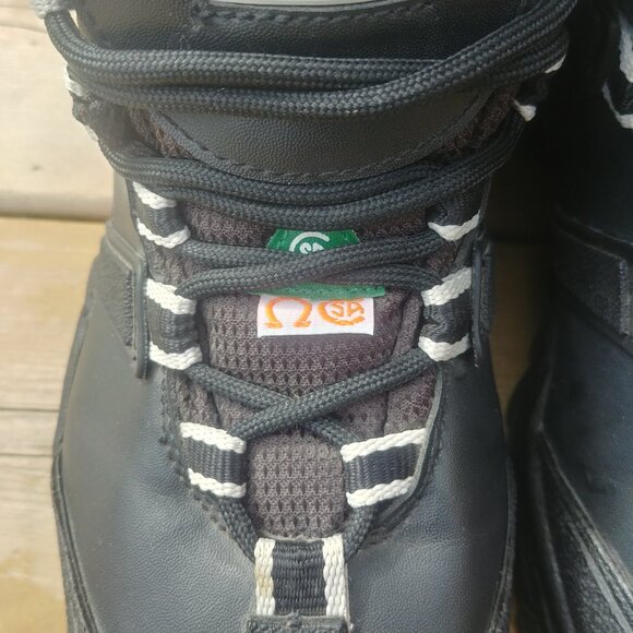 Harley Davidson Womens Size 8 Wide Black CSA Steel Toe Work Shoes Boots - Picture 12 of 15